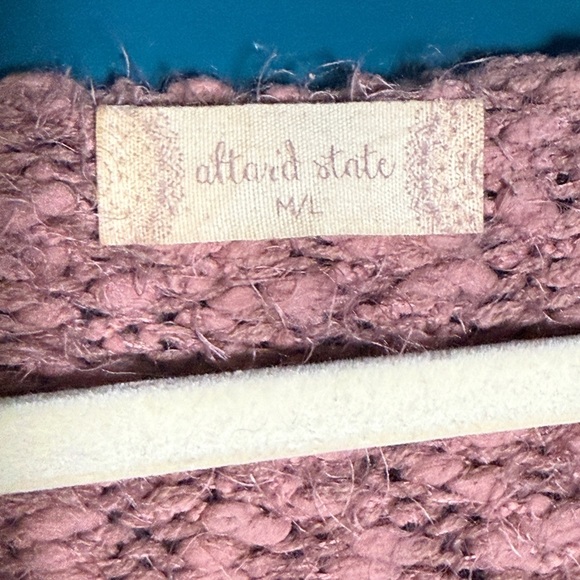 Altar’d State Pink Sweater Sz M/L - Picture 6 of 6